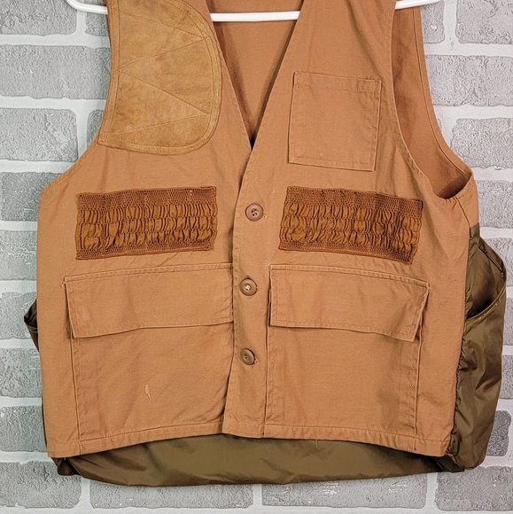 KMART Vintage Outdoor Hunting Vest With Shell Storage Men's Size Small - Picture 2 of 13